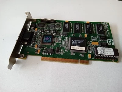 Number Nine 9FX Motion 771  4MB PCI Graphics card - S3 Vision 968 - PC00BPZ0-2 - Image 1 of 3