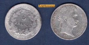 5 Francs Rückseite Kaiserreich 1811 A Paris TB II Napoleon I. - I. Kaiserreich, 1804-1814 - Bild 1 von 1