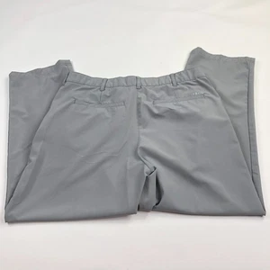 Izod Golf 36x30 (Actual 35W 28L) Mens Athletic Active Golf Pants Gray EUC - Picture 1 of 9