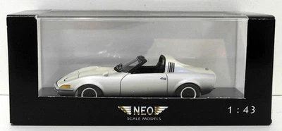 NEO 1/43 Scale Resin Model NEO43082 - Opel GT Aero - White - Image 1 of 3