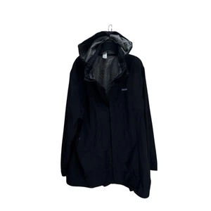 Patagonia Jacket Mens XL Black Windproof Polartec Full Zip Hiking Coat Gorpcore - Picture 1 of 13