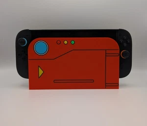 Placa frontal cubierta de muelle temática Pokemon Trainer Pokedex para Nintendo Switch 2 - Imagen 1 de 8