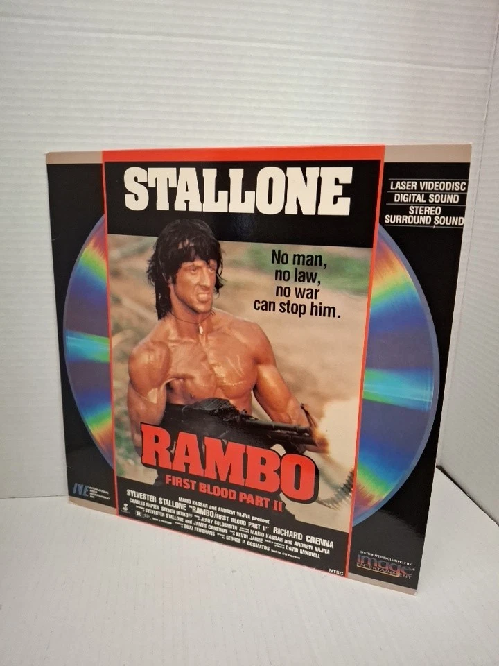 Rambo Laserdisc for sale | eBay