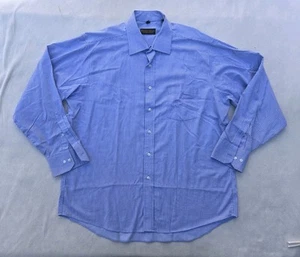 Donald J. Trump Signature Collection Striped Dress Shirt Men's sz 17 1/2-34/35 - Picture 1 of 8