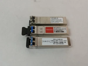 Mixed Brand Assorted 10GB SFP Transceiver Module Lot Of 3 - Picture 1 of 3