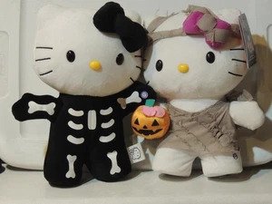 Hello Kitty Halloween Esqueleto Y Momia Animado Peluche Lateral Stepper NUEVOS ETIQUETAS - Imagen 1 de 3