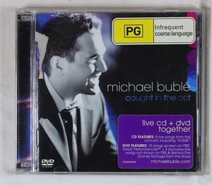 Michael Buble Caught In The Act (CD + DVD, 2005) - Foto 1 di 2