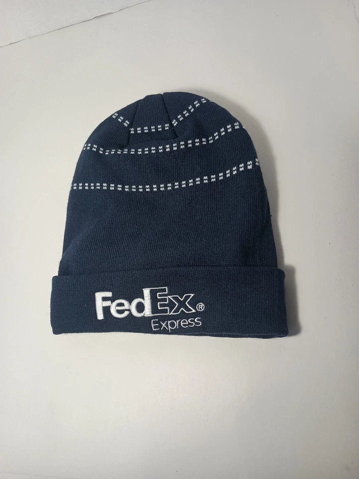 Gorra FedEx Express Holiday Christmas Peak 2022 Team Member Fleece Line Foto 1 de 2