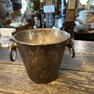 Antique Silver Plated Smaller Bucket - Picture 1 of 4