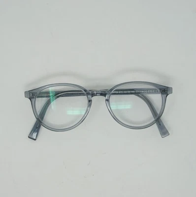 Warby Parker Non-Prescription Eyeglasses Watts M 371 49-18-145 Pacific Crystal - Image 1 of 4