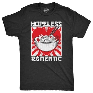 Camiseta Para Hombres Hopeless Ramen Divertida Fideos Para Llevar Amantes Camiseta Para Chicos - Imagen 1 de 7