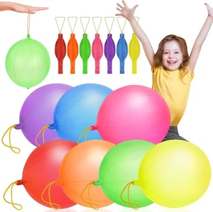 30x Globos perforadores 18" - Favores de fiesta de alta resistencia, látex grueso, fácil de inflar - Imagen 1 de 8