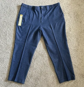 Haggar Jeanshose Herren 46x32 Big & Tall Blau Comfort Premium Stretch NEU - Bild 1 von 6