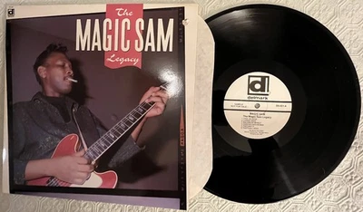 MAGIC SAM - THE MAGIC SAM LEGACY - 1989 DELMARK DS-651 WHITE LABEL PROMO MINT-** - Image 1 of 2