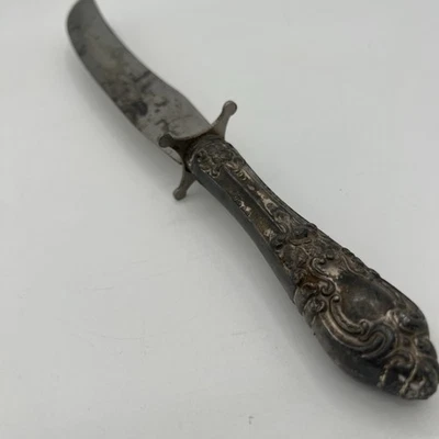 VINTAGE Monarch Cutlery Co Repousse Meat Carving Knife FREE SHIPPING - Image 1 of 4