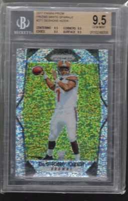 SLA43- 2017 Panini Prizm Prizms White Sparkle #271 DeShone Kizer - BGS GemMt 9.5 - Image 1 of 2