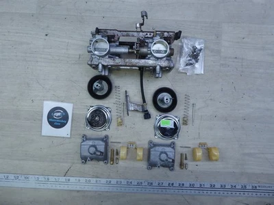 Kawasaki EN500 1995 Vulcan K21016) Juego de carburadores Keihin carbohidratos  Foto 1 de 4