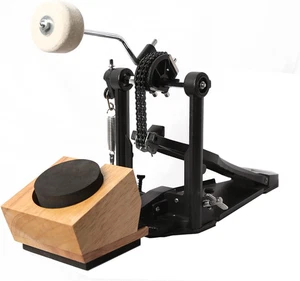 Bass Drum Practice Pad Bass Drum Pad con battitore batteria (pedale non incluso) - Foto 1 di 12