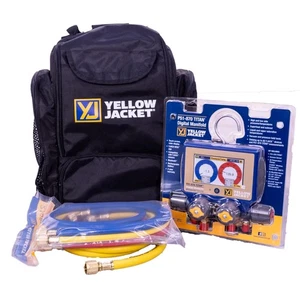NEW Yellow Jacket 40877 P51-870 TITAN Digital Manifold , Wireless Clamps, Hoses - Picture 1 of 7