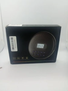 NEW Portable Rechargeable Black CD Player With Headphones & AUX Cable Car Walk - Picture 1 of 9