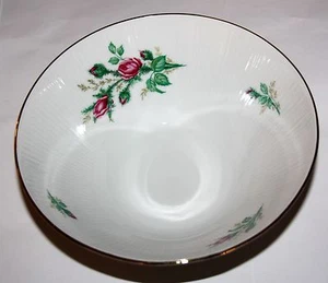 Seltmann Weiden Beilagenschüssel m. roten Rosen Dm ca. 19,2 cm, H ca. 7,5 cm - Bild 1 von 6