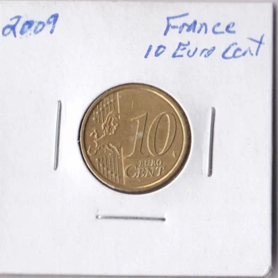 Francia 2009 10 céntimos de euro Foto 1 de 2