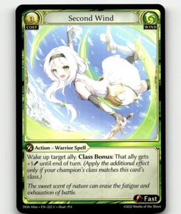 Grand Archive TCG Second Wind Dawn of Ashes Alter Ed. Uncommon - Picture 1 of 1