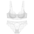 Sissy Male bh Plus Size Bras Set Lace Brassiere Underwire Sexy Lingerie Panties