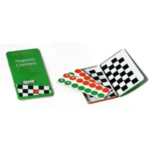 Magnetic Checkers - draughts travel game - Picture 1 of 1