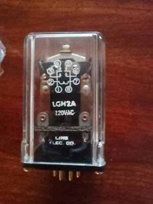 Line electric LGH2A 120V 8 pin  NOS - Image 1 of 4