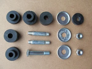00-0091 FUEL PETROL GAS TANK RUBBER FIXING KIT for 1968on TRIUMPH T100 T120 T150 - Picture 1 of 1