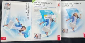 Adobe Photoshop Elements 8 Software Disc w/ Serial Number - Picture 1 of 1