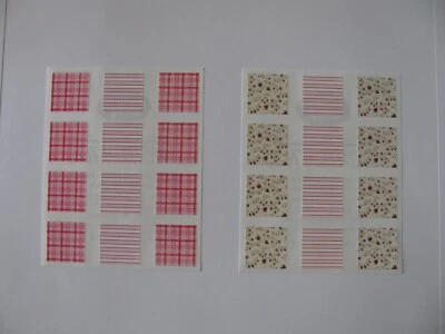 Pegatina Creative Memories cuadrados ROSA/PÚRPURA 2 hojas 4" X 5"  Foto 1 de 2