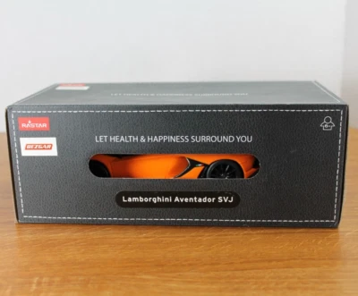 Bezgar - RaStar - Lamborghini Aventador SVJ - Remote Control Car - 1:24 - Orange - Image 1 of 4