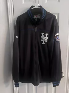 VTG Y2K Authentic Collection MLB New York Mets Baseball Jacket XL Men Rare 🔥 - Picture 1 of 6