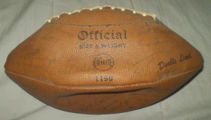 1949 SMU Mustangs Signed Football Kyle Rote Dick Hightower Dont See Doak Walker - Picture 1 of 5
