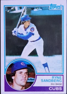 Ryne Sandberg, MLB, 9 Card Lots, HOF, Free Shipping Chicago Cubs 44 CENTS A CARD - Picture 1 of 3