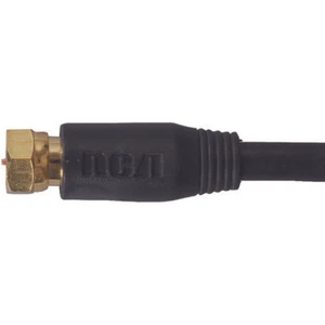 RCA VH606R RG6 Coaxial Cable (6ft; Black) - Picture 1 of 1