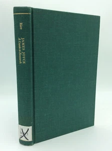 JAMES JOYCE by Thomas Jackson Rice - 1982 - bibliography - Foto 1 di 4