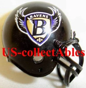 NFL BALTIMORE RAVENS Replica Football Helm Schlüsselanhänger selten Sammlerstücke Souvenir - Bild 1 von 3