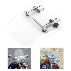 Large 19"x17" Windscreen Windshield Fit For Harley Sportster (EFI) XL 883R 2007 - Picture 1 of 8