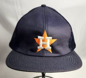 vintage Twins Enterprise HOUSTON ASTROS baseball Trucker Hat snapback Mesh - Picture 1 of 6