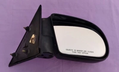 Черное зеркало правостороннего вида для Chevy 1998-2004 S10 с ручной коробкой передач для пассажира Chevrolet - Изображение 1 из 4