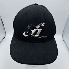 Akademiks Black Hat Big A Logo Sz 7 1/2 - GUC