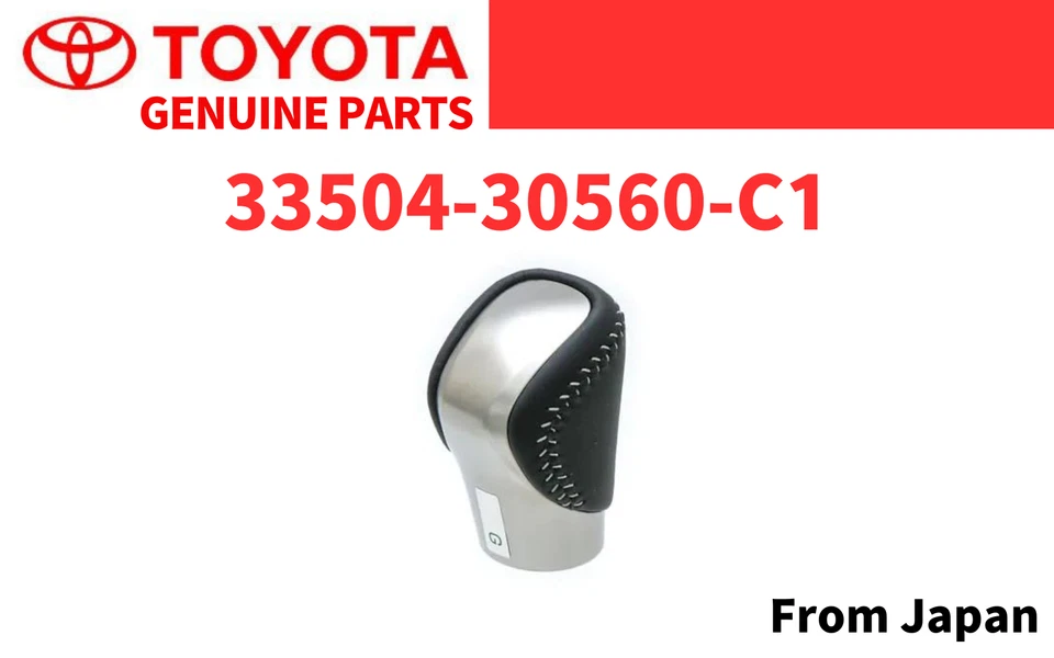 Toyota Lexus Genuine GS GS300 GS350 GS450 Leather Shift Knob 33504-30560-C1 OEM Foto 1 de 1