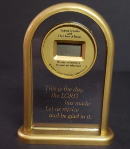 Robert Schuller and the Hour of Power Ministries 30 Years Digital Clock - Picture 1 of 8