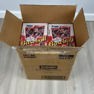 1990 Donruss Baseball Factory Sealed Case 10 Boxen 36ct Wax Packs - Bild 1 von 11