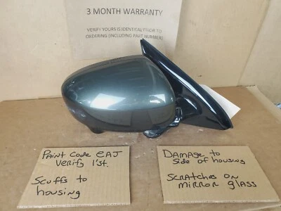 Espejo retrovisor plegable eléctrico Infiniti JX35 QX60 2013-2015 lado del pasajero + cámara verde Foto 1 de 4