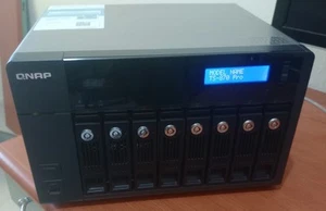 QNAP TS-870PRO 8X BAY NAS SERVER 16GB DDR3 RAM INTEL I7 +8HDD 6TB 128MB CACHE - Bild 1 von 9
