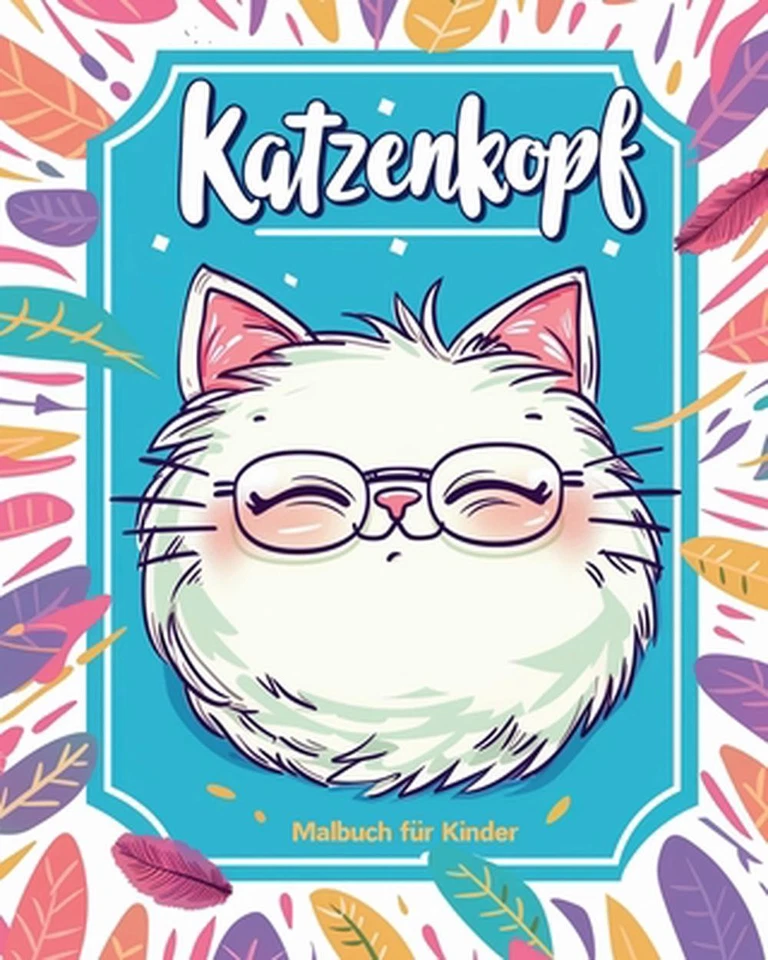Katzenkopf - Malbuch fr Kinder: Entspannendes Katzen - Ausmalbuch f?r Jungen, M? - Image 1 of 1
